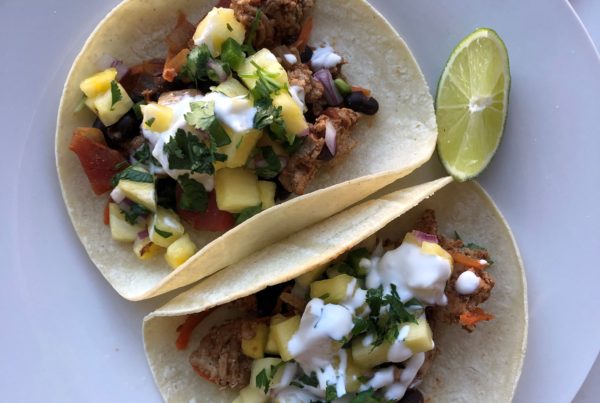 Tacos used for Nutrition education