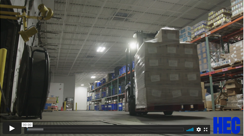 Operation Food Search Warehouse where local food is grown through hydroponics