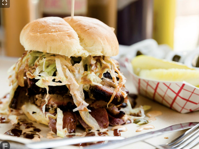 Photo of Brisket Sandwich, taken in joint operation with OFS