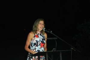 CEO speaking at Feast for Change event