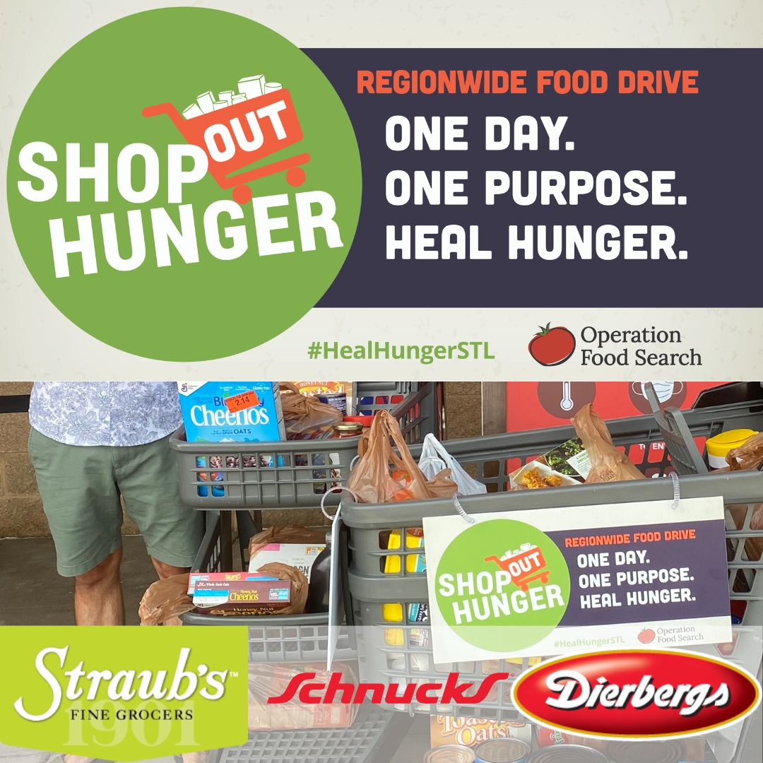 Logo for Shop Out Hunger food drive