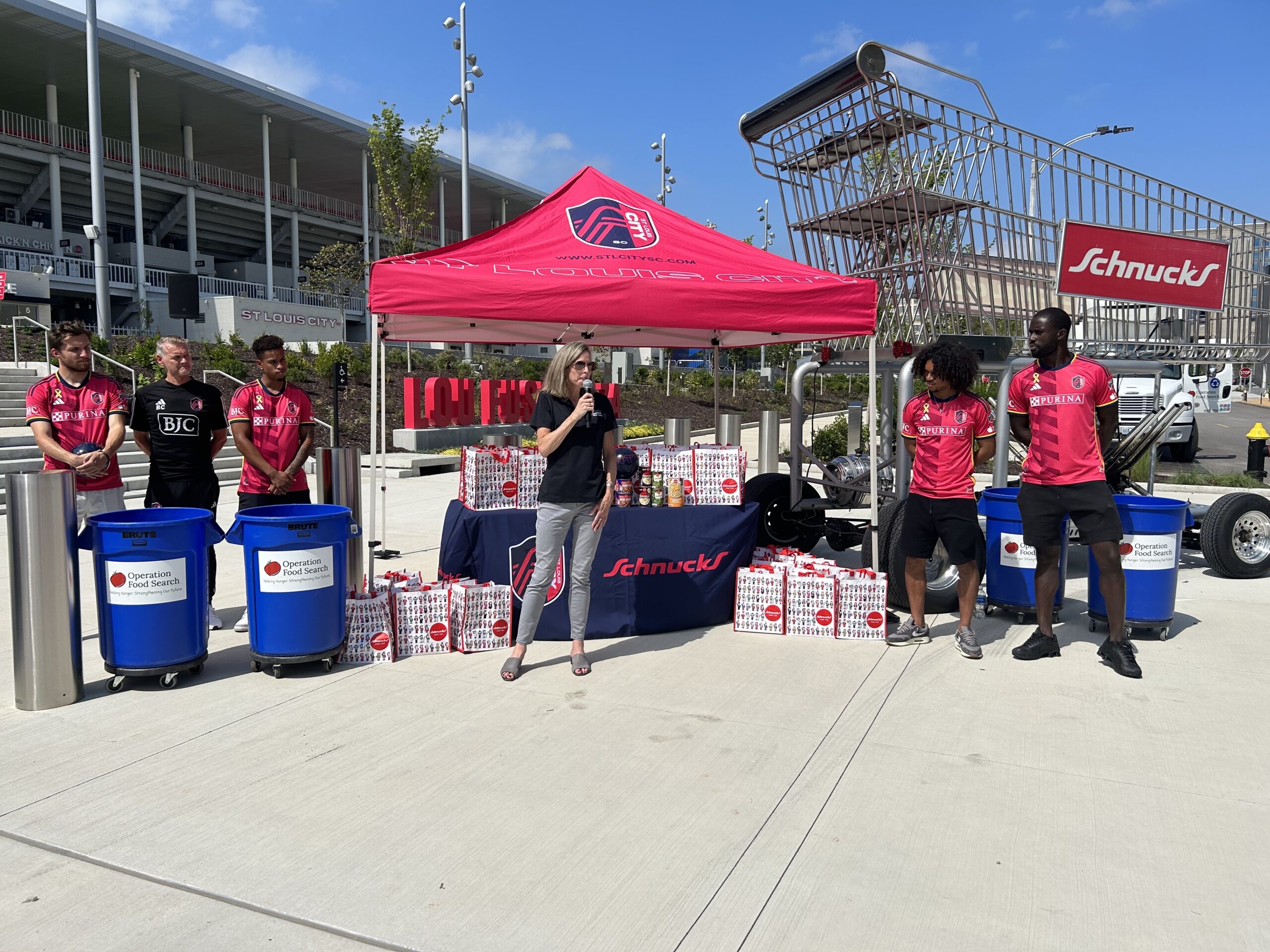 City SC & Schnucks Food Drive to Benefit OFS
