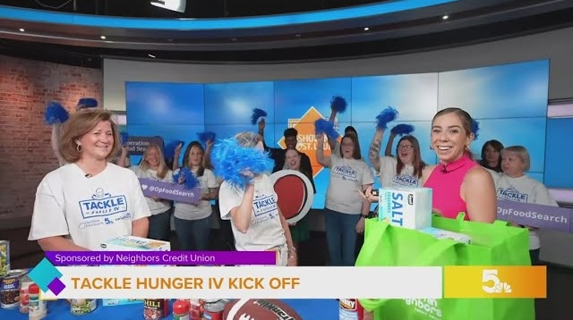 Tackle Hunger IV Kicks Off with 5 On Your Side