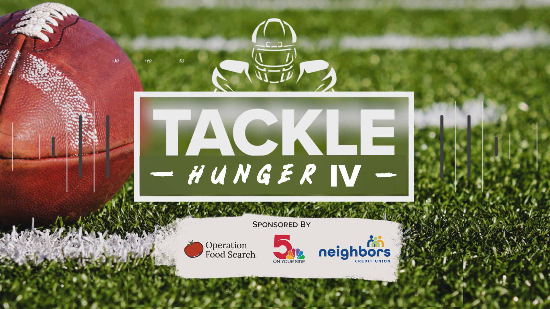 High school football teams return to Tackle Hunger