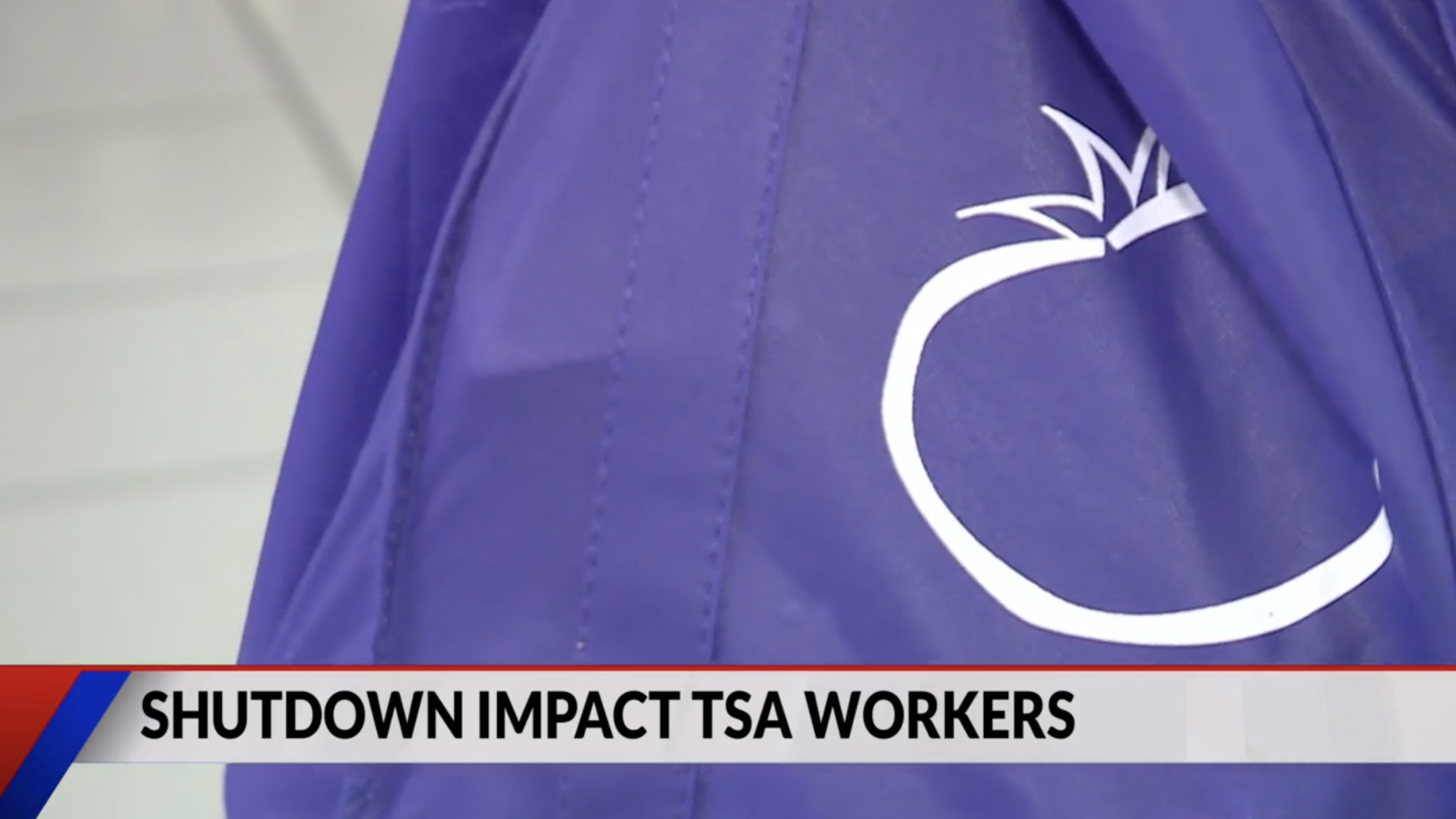 TSA agents at St. Louis Airport work without pay amid shutdown