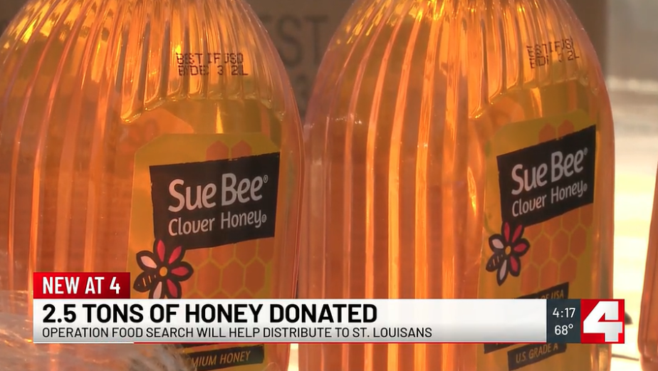 Operation Food Search receives honey donation
